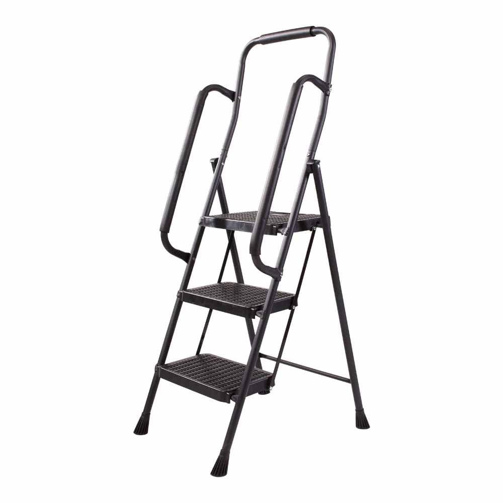 Sicherheitsleiter mit Handlauf