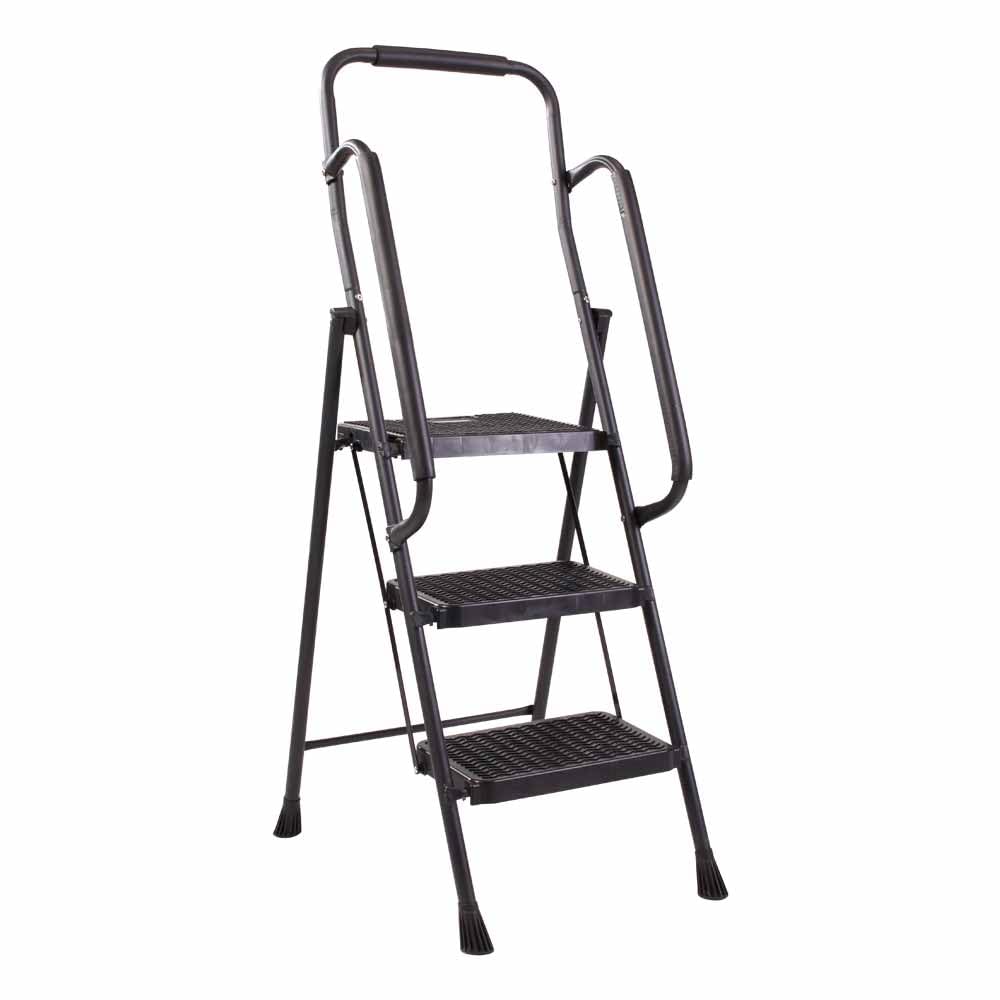 Sicherheitsleiter mit Handlauf