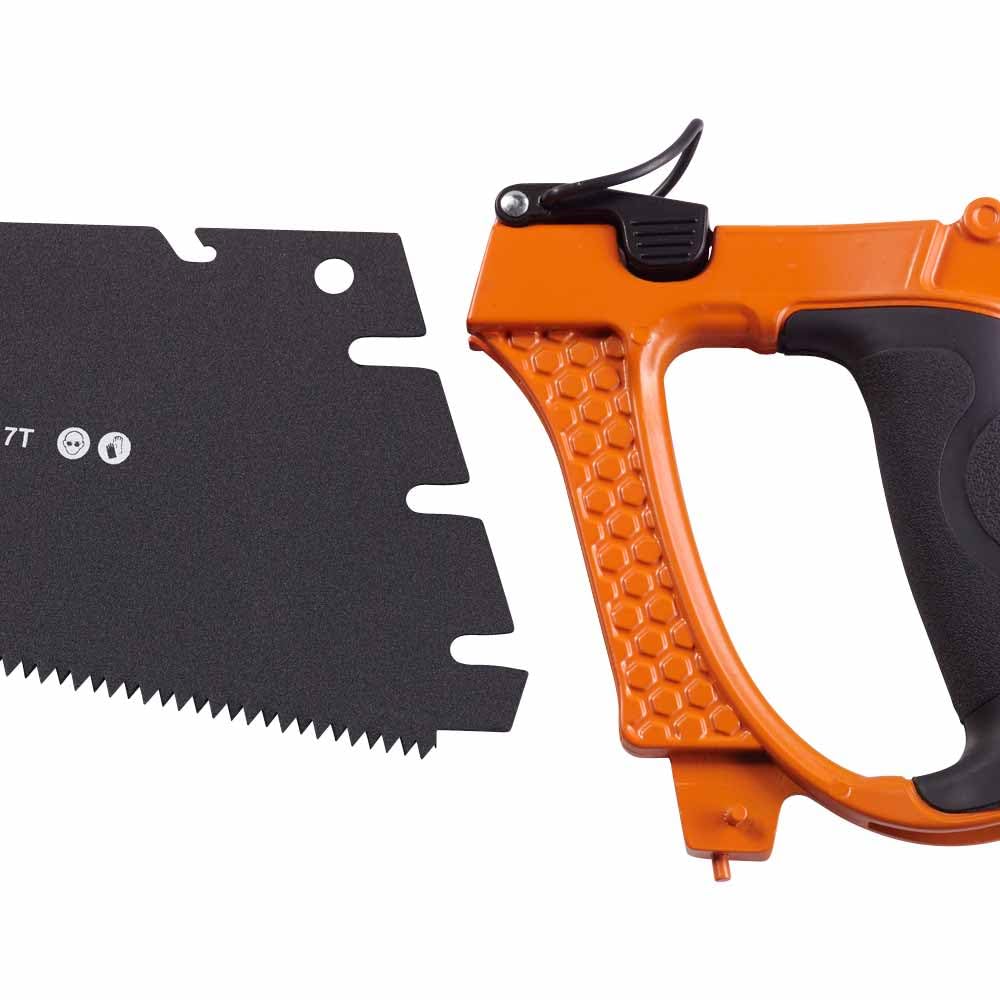 4-in-1 Säge mit Schnellverschluss