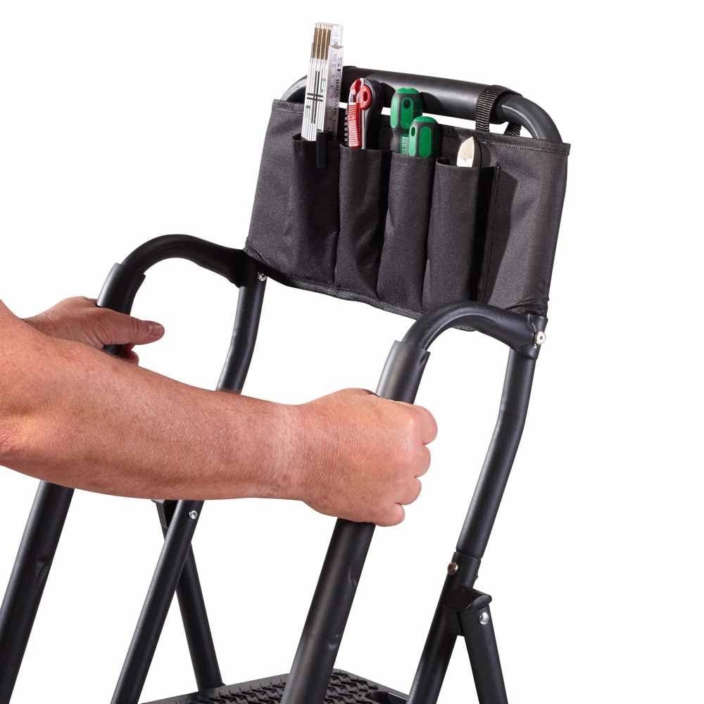 Sicherheitsleiter mit Handlauf