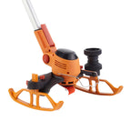 Akku-Rasentrimmer mit Führungskufen