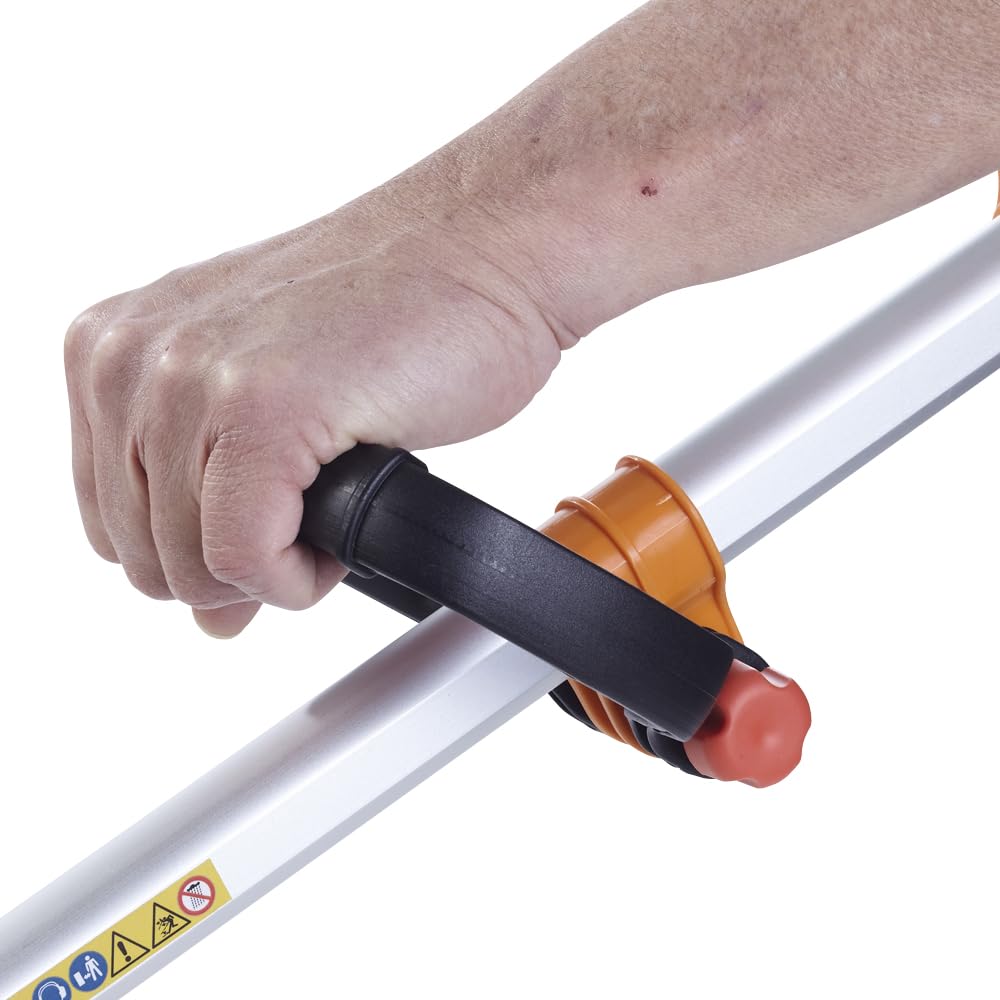 Akku-Rasentrimmer mit Führungskufen