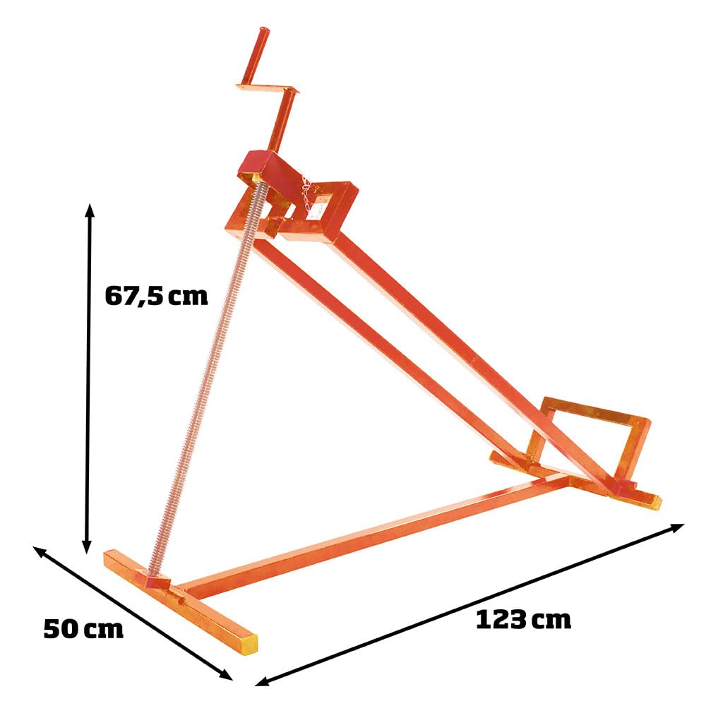 Kipp-Lifter für Rasenmäher