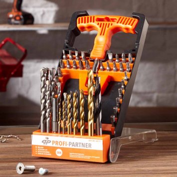 50-teiliger Bohrer- und Bitsatz