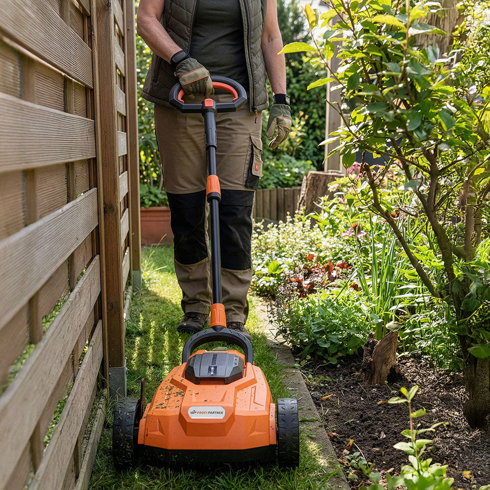 Akku-Einhand-Rasenmäher