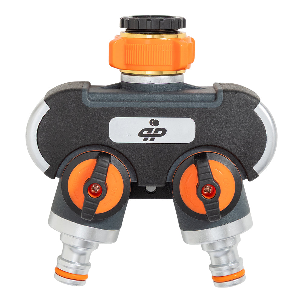 Wasserhahn-Verteiler 2-fach