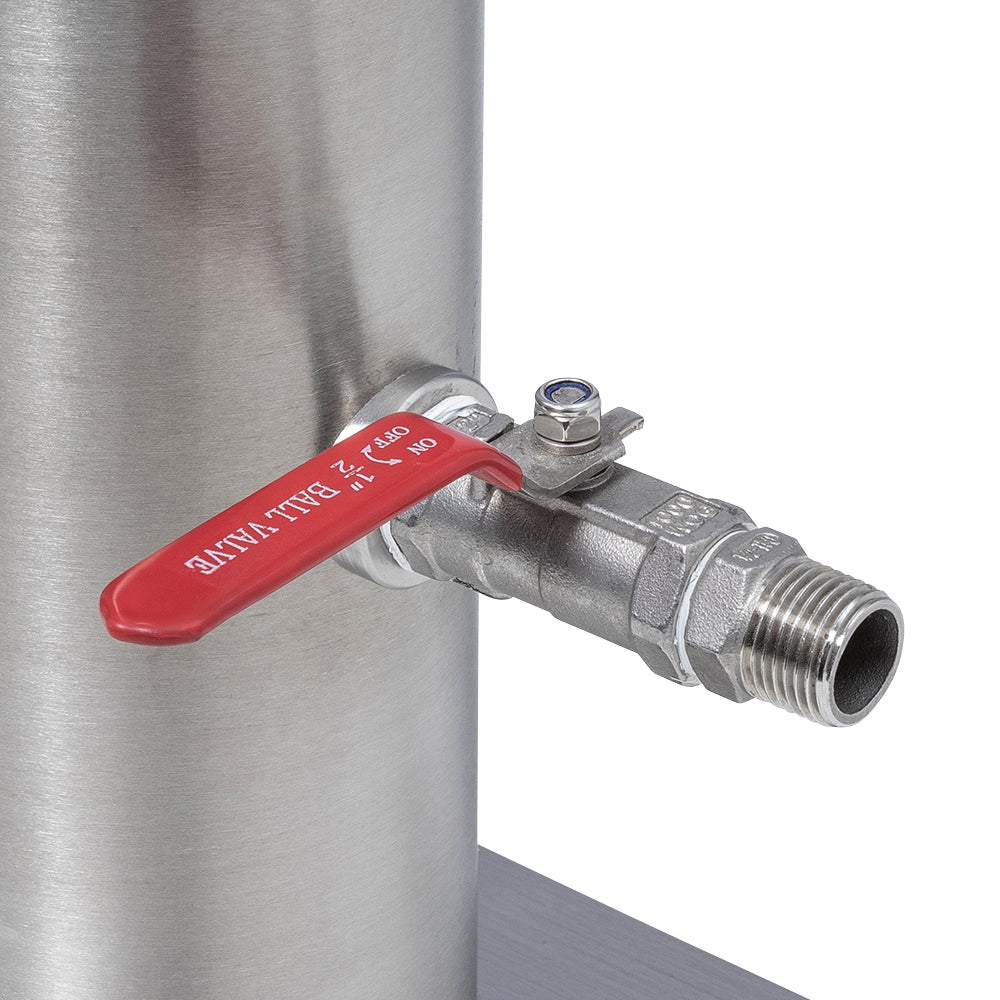 Edelstahl-Wasserzapfsäule