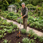 2-in-1 Gartenfräse mit Jätmesser