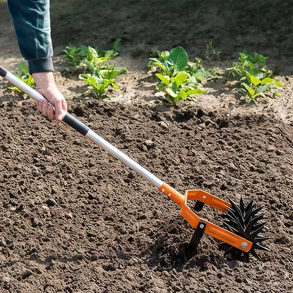 2-in-1 Gartenfräse mit Jätmesser