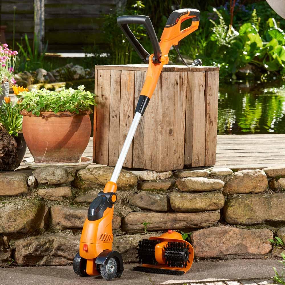 Bodenreiniger mit Wechselbürsten, Bodenreiniger mit Wechselbürsten