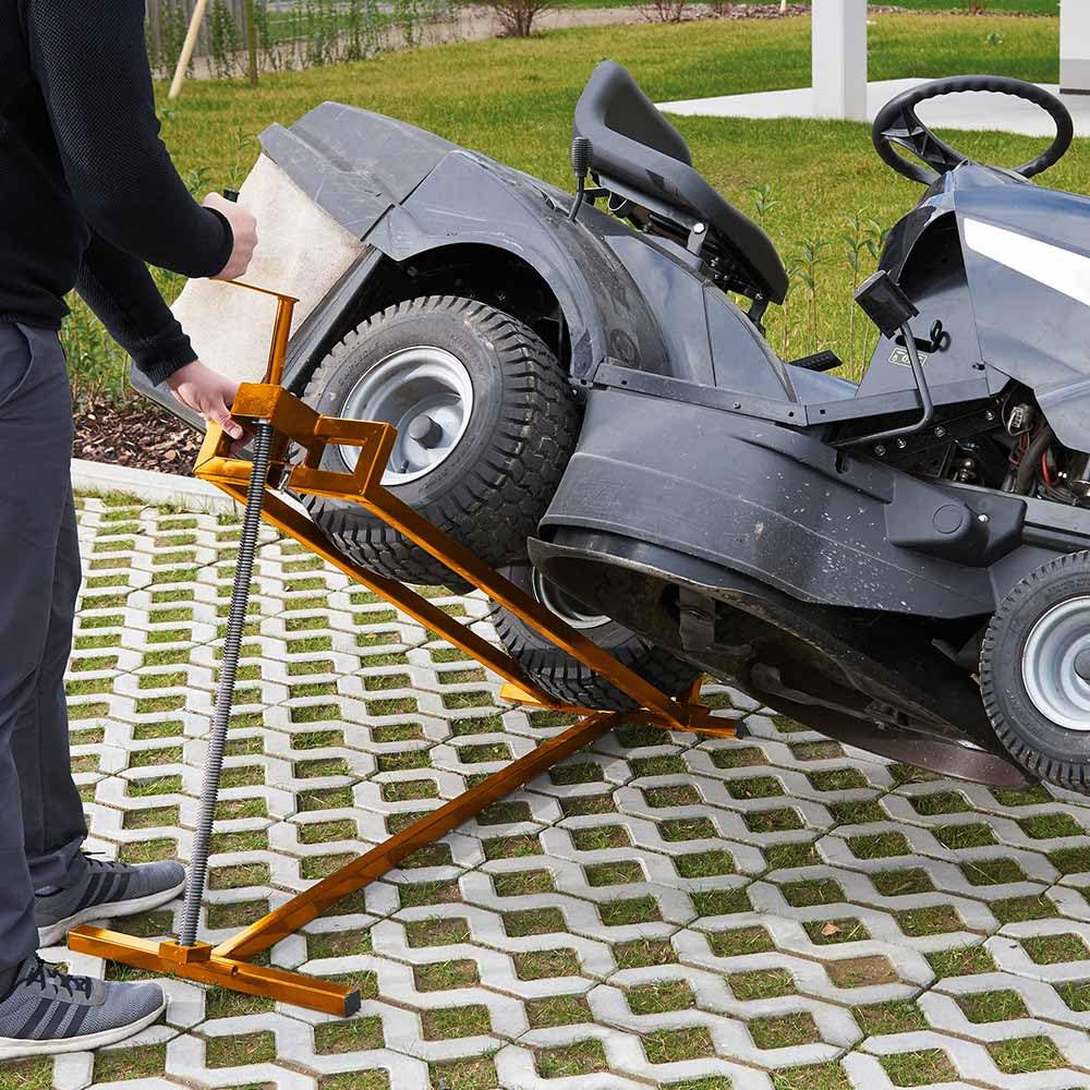 Kipp-Lifter für Rasenmäher