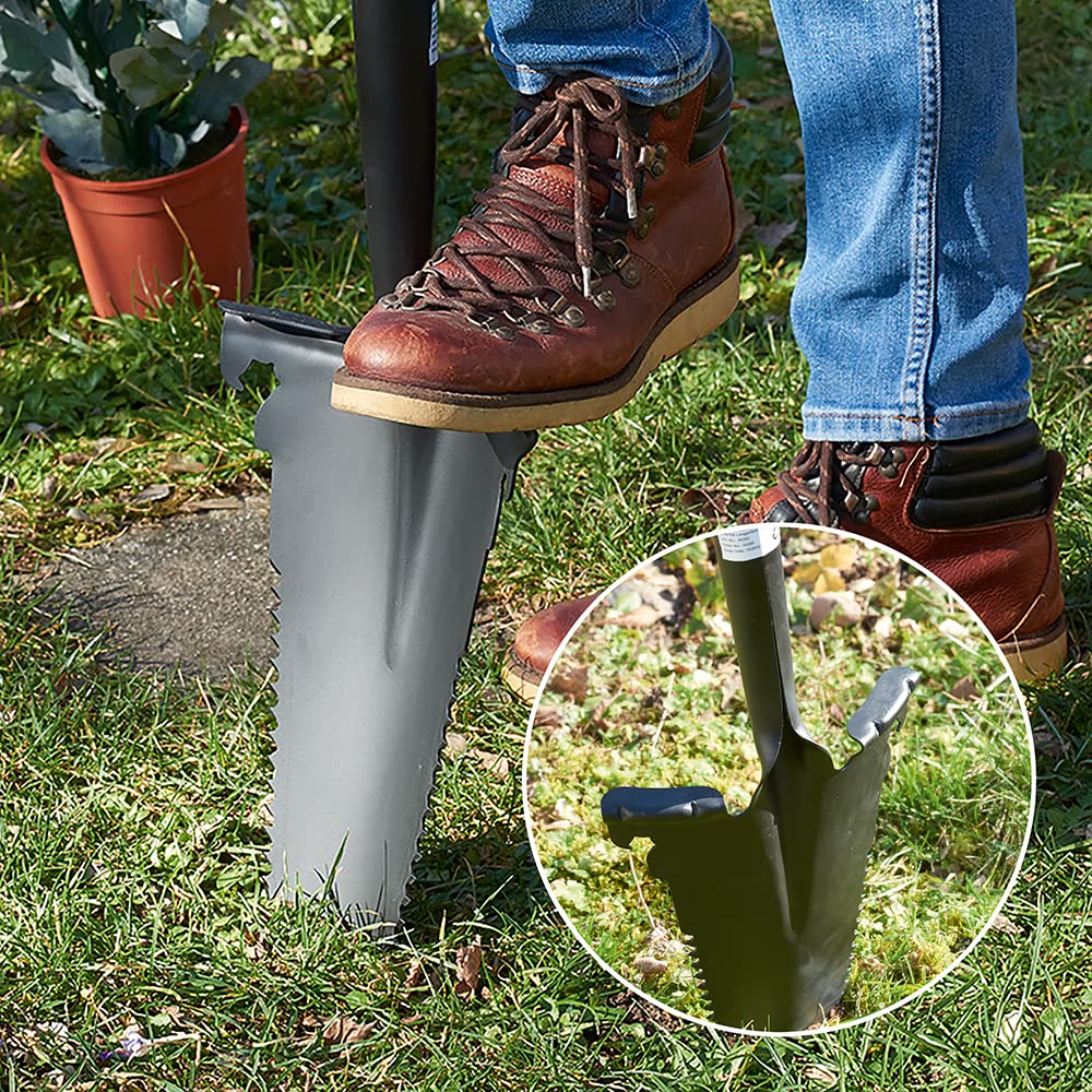 Spaten mit Wurzelsäge